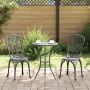 Sodo Bistro Rinkinys 3 pcs Juoda Aliuminis