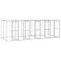 Lauko voljeras šunims, galvanizuotas plienas, 12,1m²