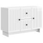 Kabalas Itin blizgi balta 89 x 34,5 x 60 cm Apdirbta mediena