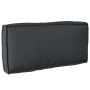 Pagalvėlė Juoda 80 x 40 x 12 cm Oksfordo audinys