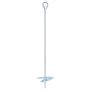 Žemės inkaras 4 pcs Sidabrinė Ø10 x 50 cm Cinkuotas metalas
