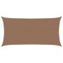 Saulės šešėlio audinys Taupe 2 x 6 m HDPE