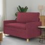 Sofa Vyno raudona Audinys