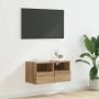 TV sieninė spintelė Amatininkų ąžuolas 60 x 30 x 30 cm