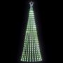 LED Kalėdų eglutė 475 LED Šalta Balta 247 cm