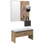 prieškambario baldų komplektas Artisan Oak Engineered Wood