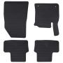 Automobilių kilimėlis 4 pcs Juodas tinka CAPTUR , ASX , SYMBIOZ