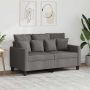 Dvivietė sofa, taupe spalvos, 120cm, audinys