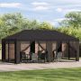 Paviljonas su šoninėmis sienelėmis 6 x 3 m Antracito
