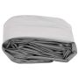 Tentas, pilkos spalvos, 5x7m, 650g/m²