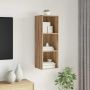TV spintelių komplektas Amatininkų ąžuolas 37 x 37 x 107 cm