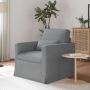 Sofa Šviesiai pilka 78 x 78 x 80 cm audinys