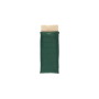 Outwell Contour Prime Green | Sleeping Bag | 220 x 85 cm | Temperature -13 to 16 °C | 2-way L-shape open-end with auto lock