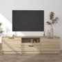 TV spintelė, sonoma ąžuolo spalvos, 140x35x40cm, inžinerinė mediena