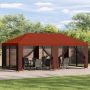 Sodo Paviljonas 6 x 3 m Terakotos Poliesteris ir plienas 190