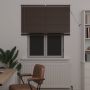 Venecijos žaliuzės Tamsiai ruda su raštu 150 x 110 cm PVC