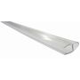 Tarpinė D formos 4mm 2.2m plastikinė