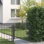 Tvora vartai HORST 100 x 75 cm Metalas Juoda Užrakintas