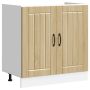 kriauklės pagrindo spintelė Lucca Sonoma Oak Engineered Wood