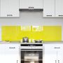 Virtuvės užpakalinė plokštė 2 pcs Geltona 80 x 40 cm