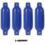 Valties bortų apsaugos, 4vnt., mėlynos spalvos, 41x11,5cm, PVC