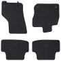 Automobilių kilimėlis 4 pcs Juoda VW GOLF VIII MHEV Guma