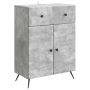 Kabalas Betono pilka 66 x 34,5 x 90 cm Apdirbta mediena