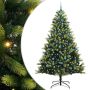 Dirbtinis sulankstomas Kalėdų medis su 300 LED Žalia 240 cm