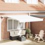 Ištraukiama markizė Balta 300 x 250 cm Audinys ir plienas