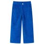 Vaikiškos kelnės, kobalto mėlynos spalvos, velvetas, 104 dydžio