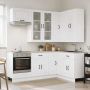 Virtuvės vienetas KALMAR 8 pcs Itin blizgi balta