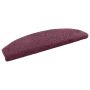 Savaime prilipantys laiptų kilimėliai 15 pcs Tamsiai violetinė