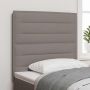Galvūgalis su galvūgalio Taupe 90 cm Dirbtinė oda