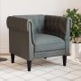 Sofa Tamsiai pilka 78,5 x 74,5 x 74,5 cm Poliesteris