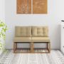 2 Vienetas Lauko vidurinė sofa