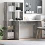 Stalas Betono pilka 138,5 x 55 x 143 cm Apdirbta mediena