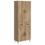 Spintelė 2 pcs Artisano ąžuolo 66 x 34,5 x 89,5 cm
