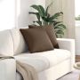 Sofa Pagalvės 2 pcs Ruda 45 x 45 cm audinys