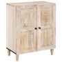 Kabalas Balta 60 x 33 x 75 cm mango medienos masyvas