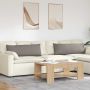 Sofa Pagalvės 2 pcs Taupe 120 x 40 cm audinys