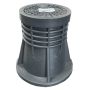 Dangtis gatvės sklendė D270/D190/H270 metal./plast.