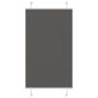 Plisuota žaliuze juoda 70x150 cm audinio plotis 69,4 cm