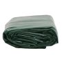 Tentas, žalios spalvos, 2,5x4,5m, 650g/m²