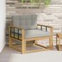 Lauko Vidurinis Sofa Poliesteris Balta