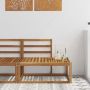 Lauko galinė sofa Natūrali 91 x 63 x 73 cm