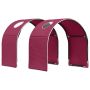 Lovos tunelis 2 pcs Raudona 211 x 52,5 x 2 cm Poliesteris
