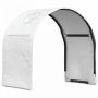 Lovos tunelis 2 pcs Balta 211 x 52,5 x 2 cm Poliesteris