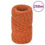 Valties virvė, oranžinės spalvos, 2mm, 250m, polipropilenas