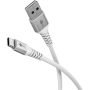 Goobay | USB-C to USB-A Supersoft Textile Cable with Metal Plugs | 74530