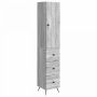 Spintelė 2 pcs Pilka Sonoma 34,5 x 34,5 x 90 cm